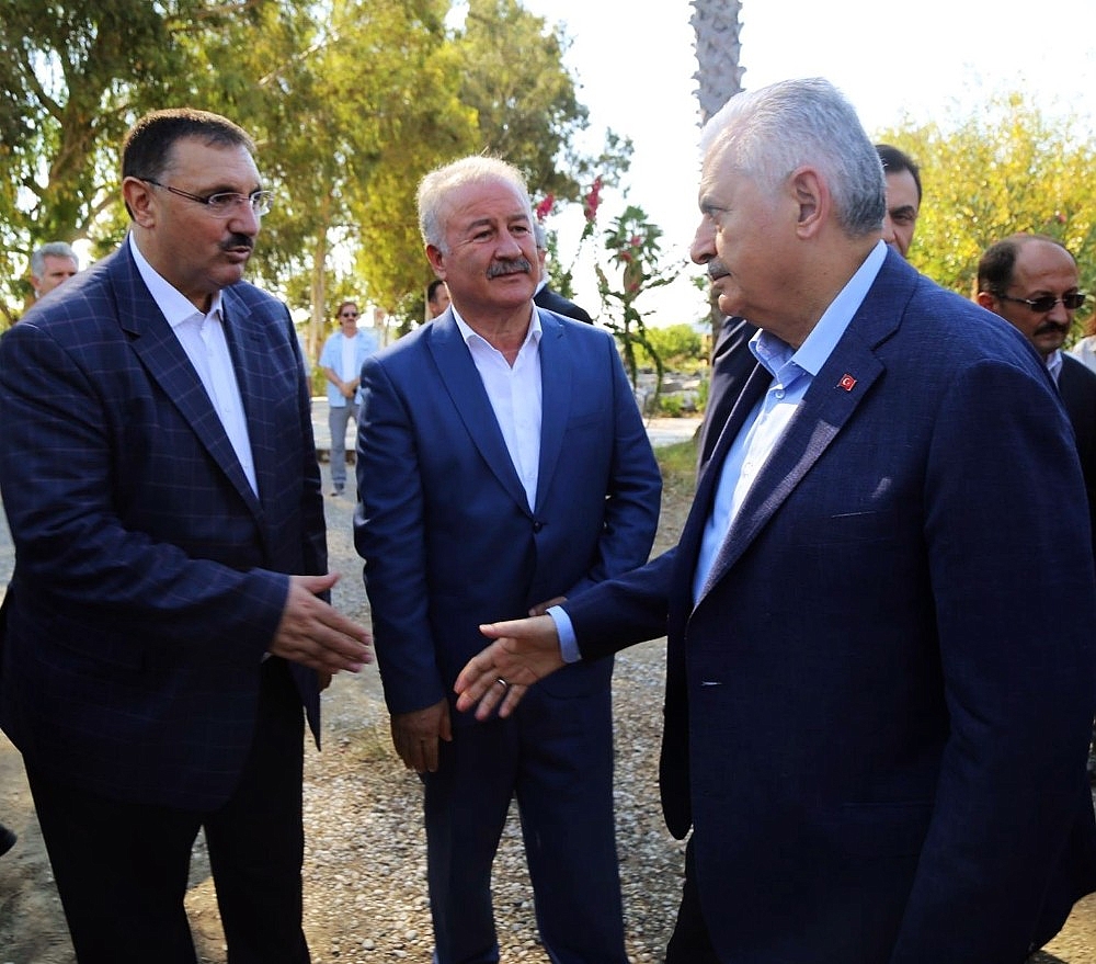 TBMM Başkanı Binali Yıldırım 5 bin yıllık Perge'de