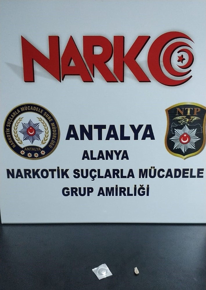 Alanya'da uyuşturucu operasyonu!
