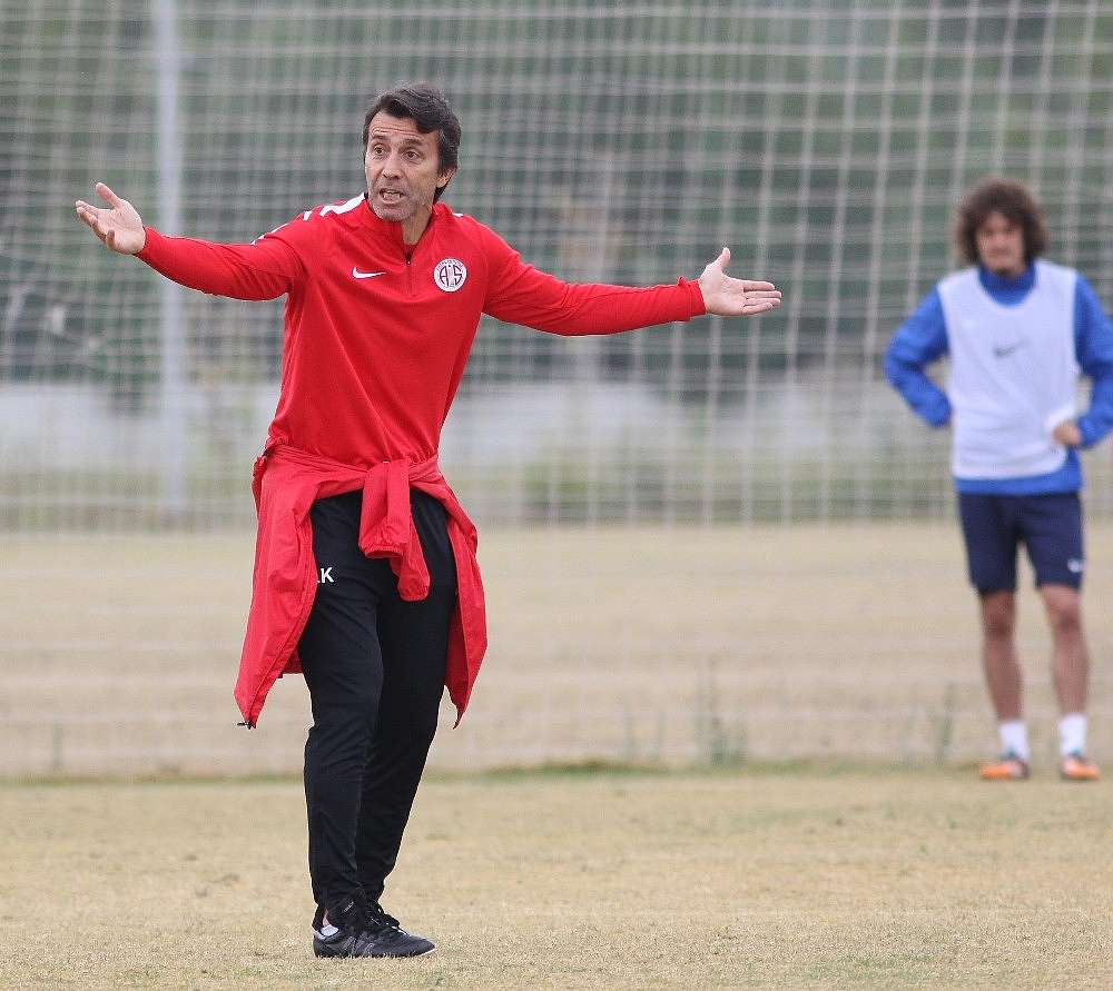 Antalyaspor taktik çalıştı