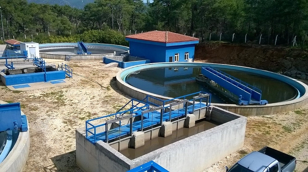 ASAT Alanya'da atık suyu arıtmadan denize bırakmıyor