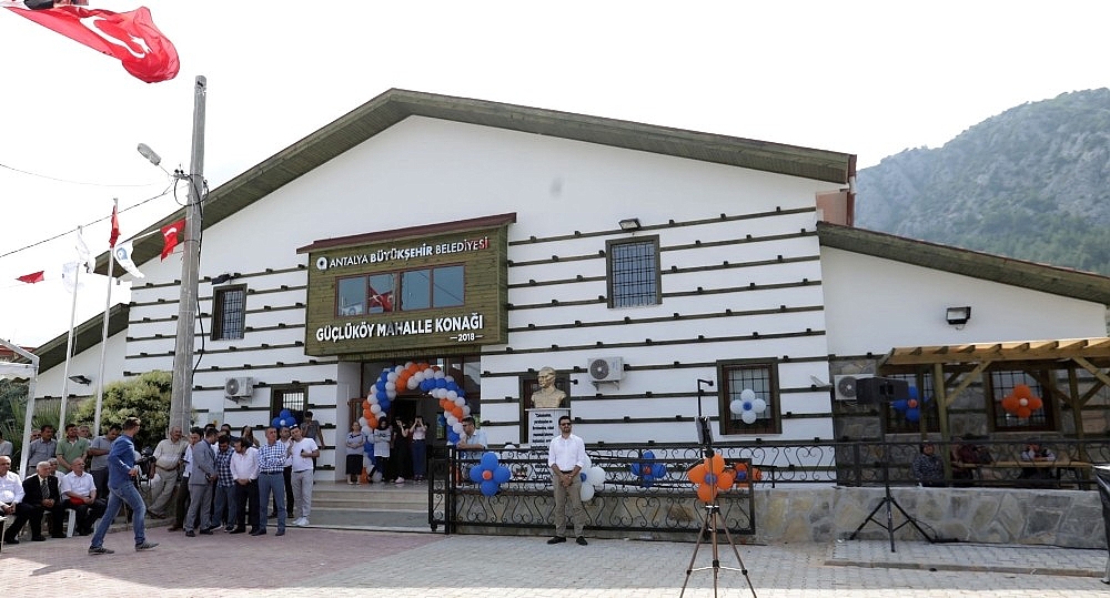 Mahalle konakları kırsalın buluşma adresi