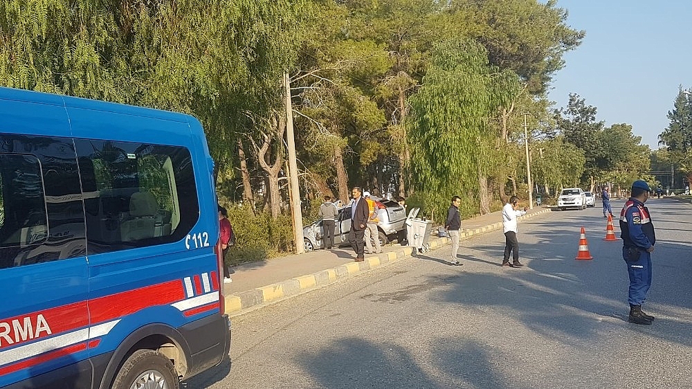Manavgat'ta trafik kazası!