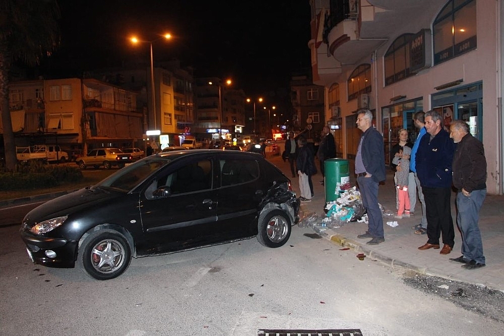 Manavgat'ta trafik kazası!