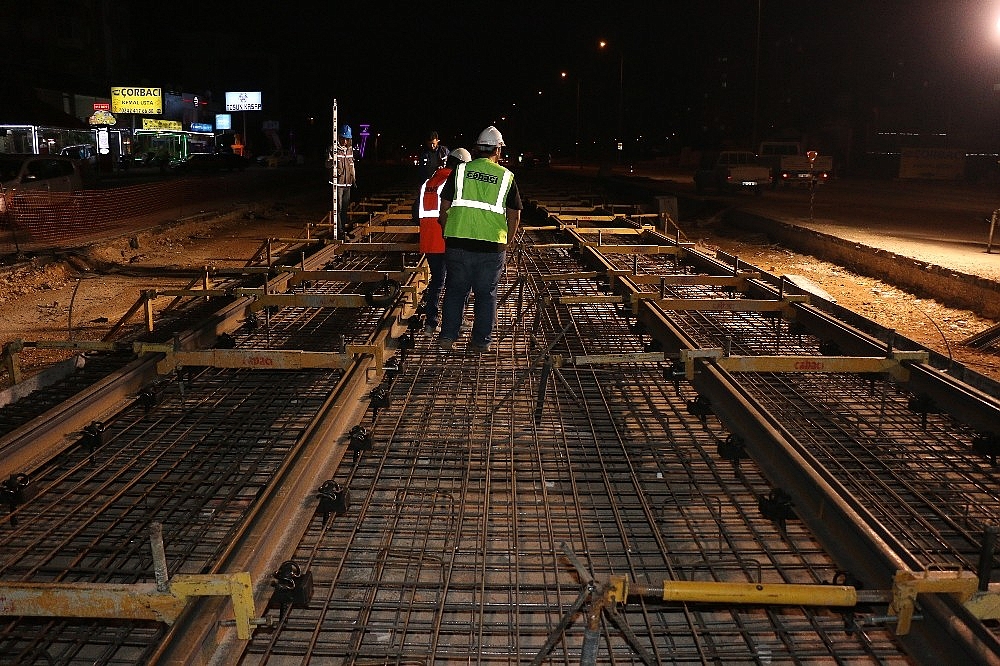 Raylı sistemde 724 aralıksız çalışma