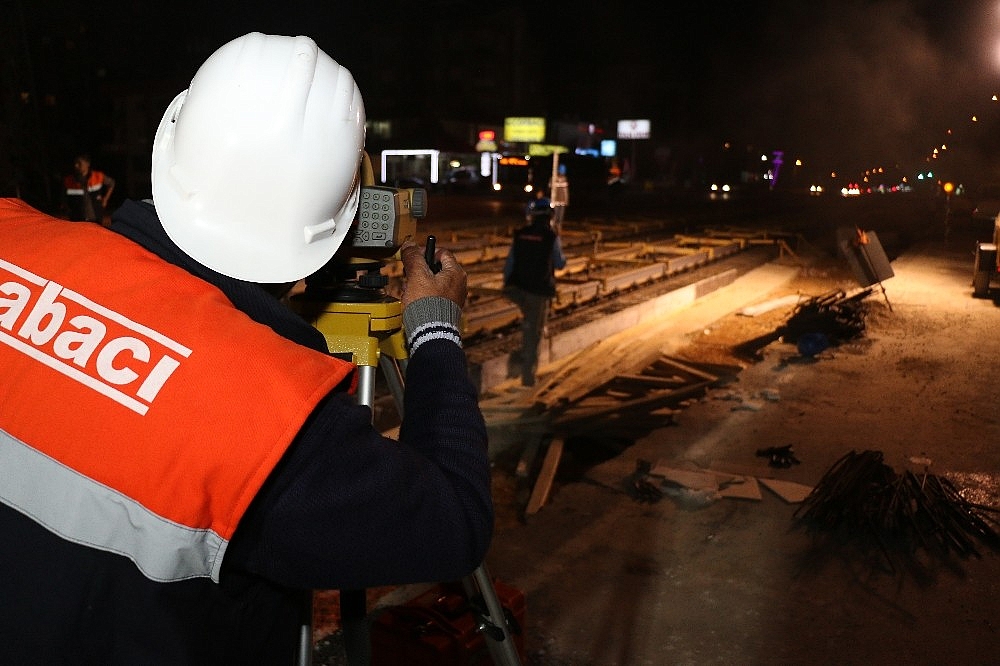 Raylı sistemde 724 aralıksız çalışma
