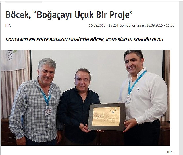 Onlar "hayal" dedi Türel gerçek yaptı