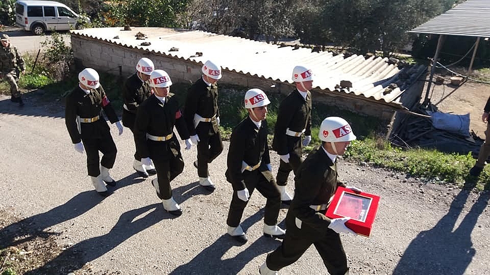 Kıbrıs gazisi son yolculuğuna uğurlandı!