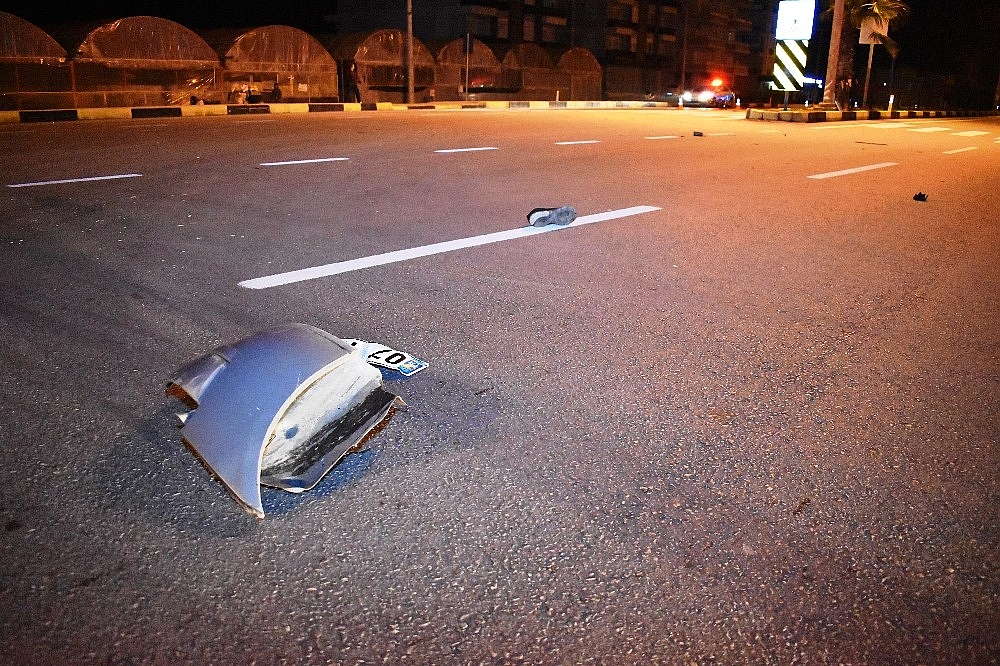 Antalya'da trafik kazası!