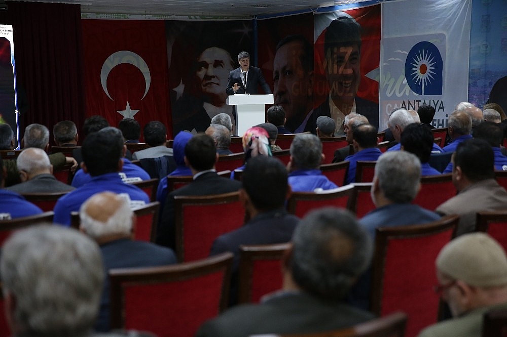 Başkan Türel: "Halkımızın arasına göğsümüzü gere gere çıkıyoruz"