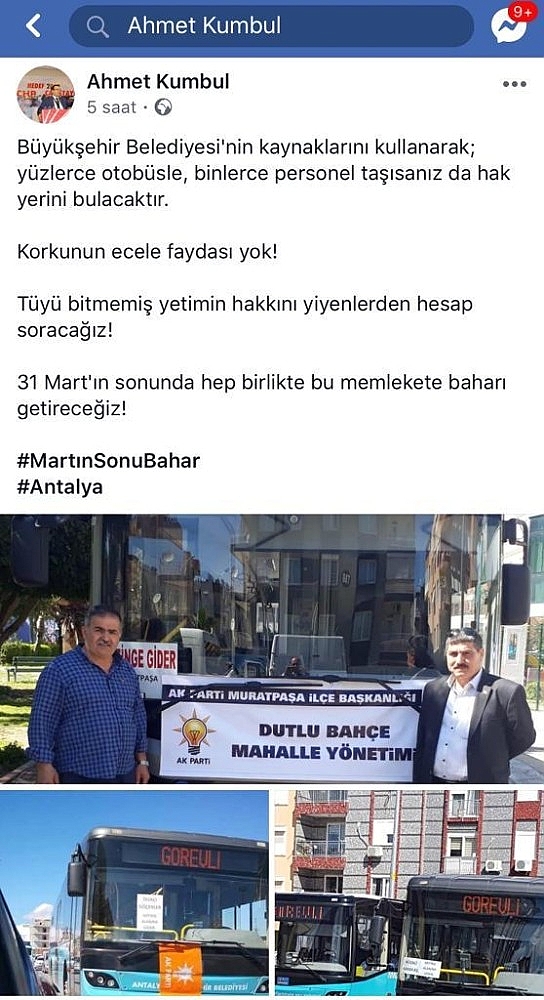 AK Parti'den CHP'ye toplu ulaşım cevabı!