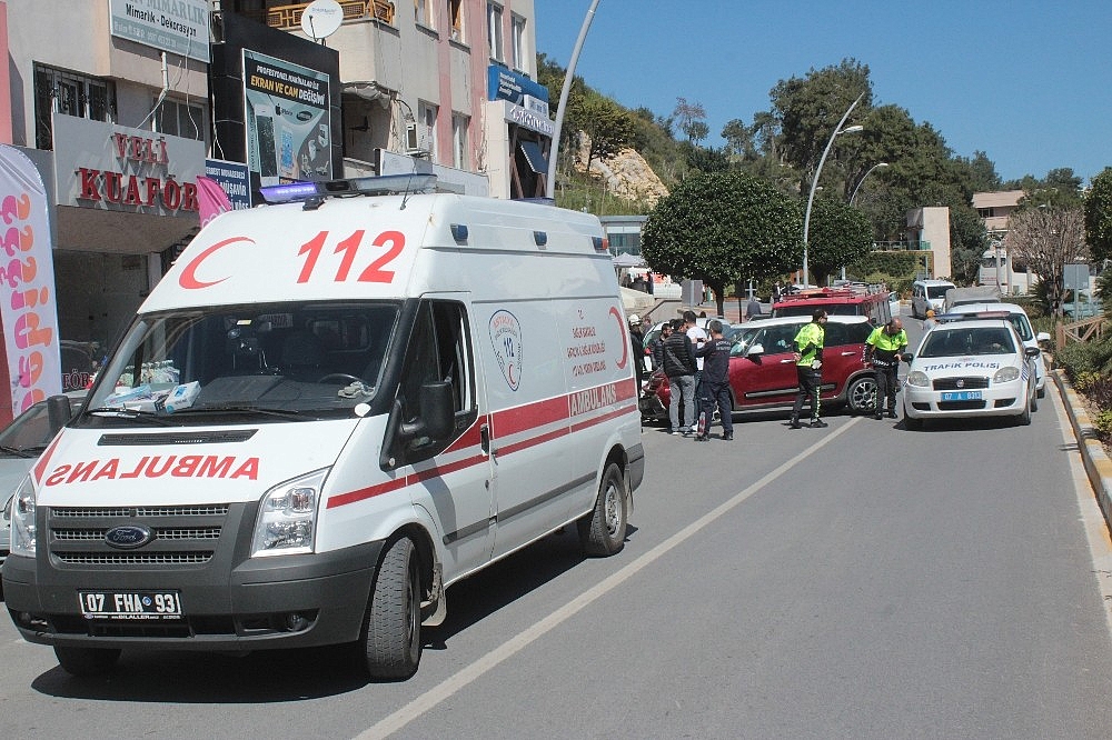 Manavgat'ta zincirleme kaza!
