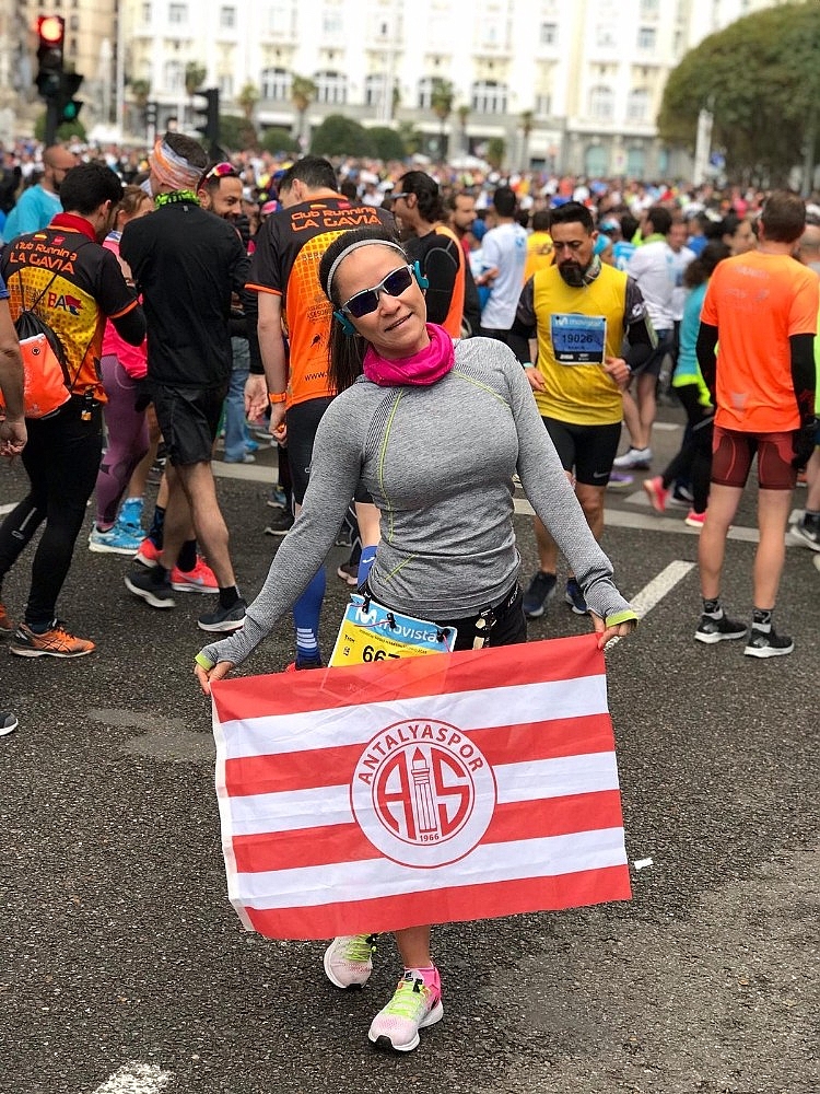Antalyaspor triatlon takımı Madrid'de