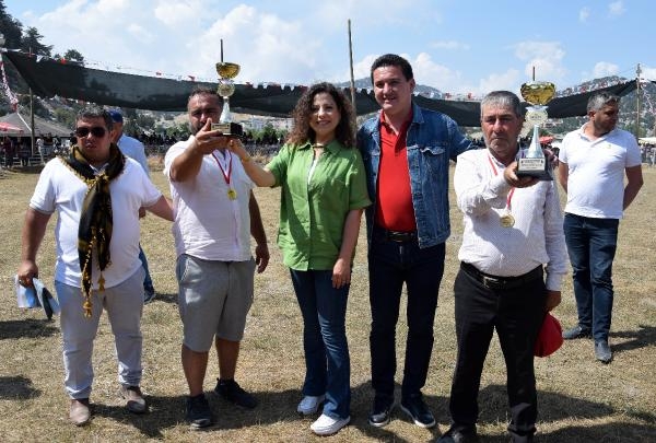 Boğa güreşlerinde heyecanlı anlar