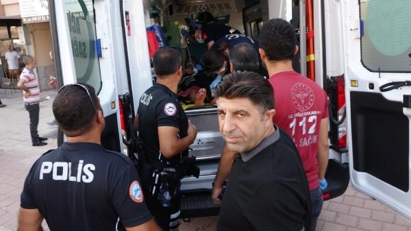İhbara giden polisin düşen tabancasını alıp, 2 polisi ayağından vurdu