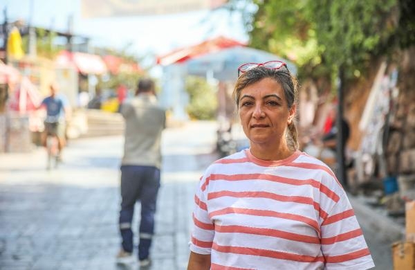 Tarihi Kaleiçi'nin duvarları yazı tahtasına döndü