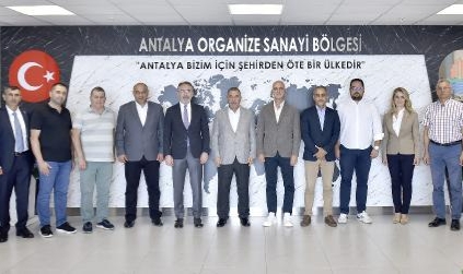 Antalya OSB'ye  KKTC’den misafir