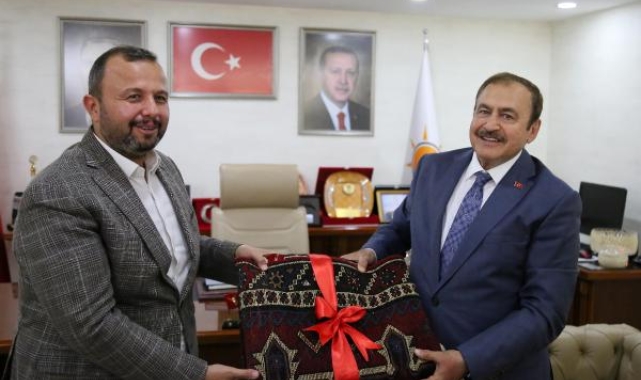 Eski Bakan Eroğlu'dan Antalya ziyareti
