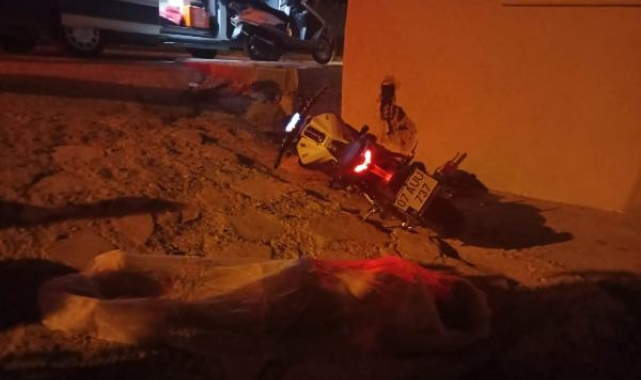 Motosikletle duvara çarpıp öldü
