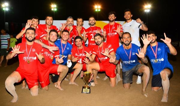 Plaj futbolunda  şampiyon Çimhan