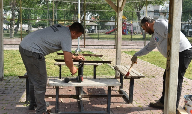 Parklar güzelleşiyor 