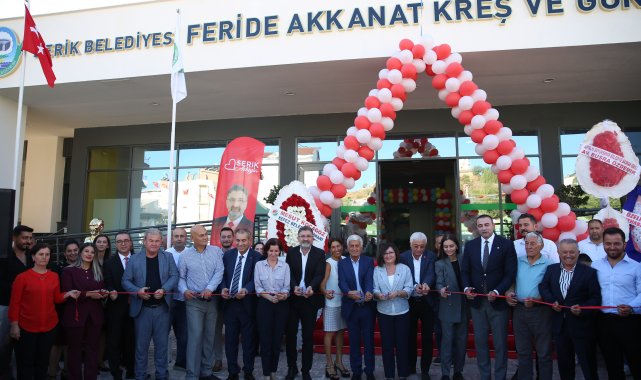Serik'te kreş ve gündüz bakımevi açıldı