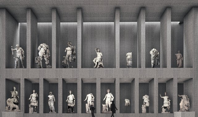 Tarihi eserler yeni müzeyle depolardan kurtuluyor