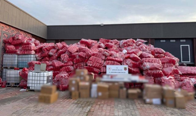 Kepez'de kaçak alkol operasyonu: 52 bin litre etil alkol ele geçirildi