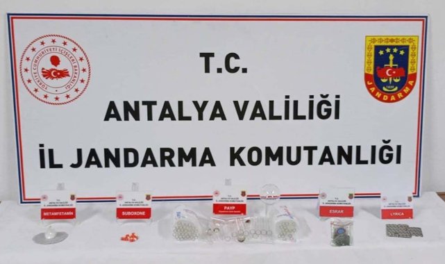 Konyaaltı'nda uyuşturucu operasyonu