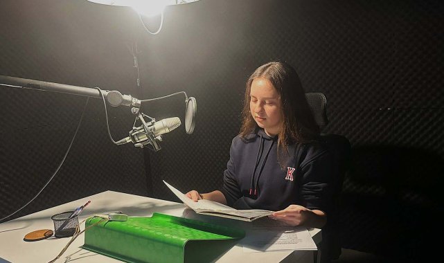 Liseliler, sesleriyle kitaplara hayat verecek