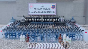 Kaçak alkol operasyonu: 1 tutuklu