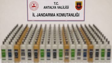 Alanya ve Manavgat’ta kaçak içki operasyonu