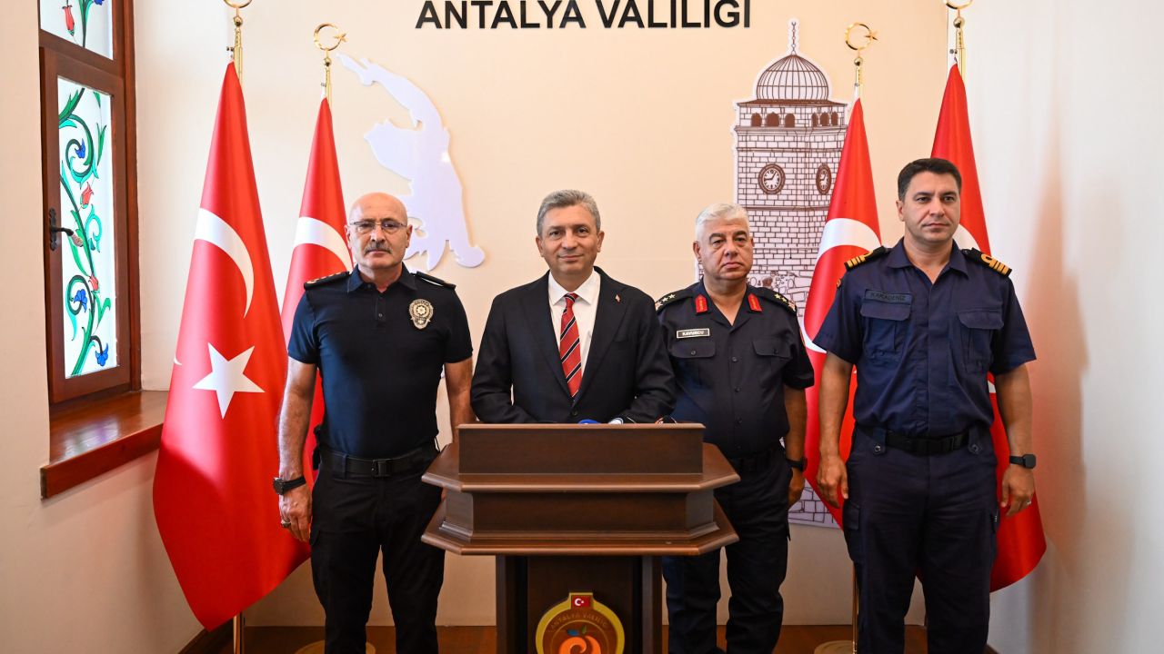 Antalya'da 1 ayda 11 bin 660 olay