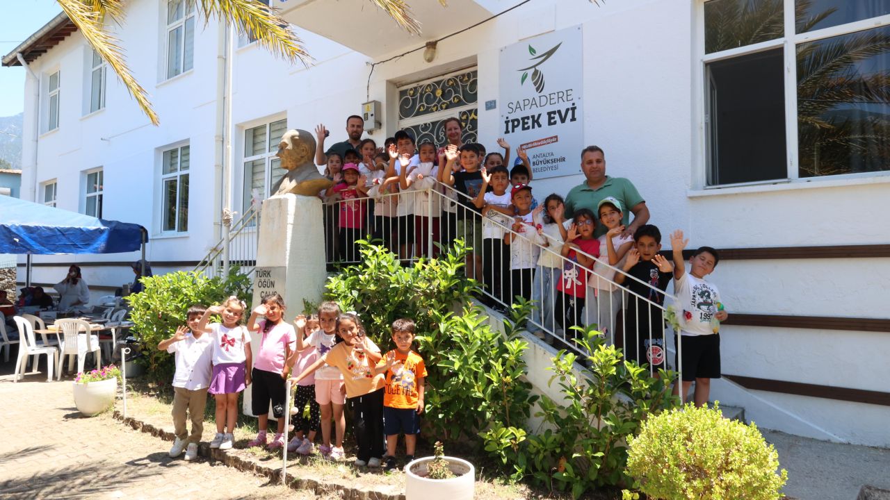 Büyükşehir Sapadere İpek Evi’ne ziyaretçi akını