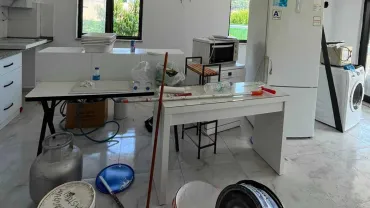 Evi yanan vatandaşa destek