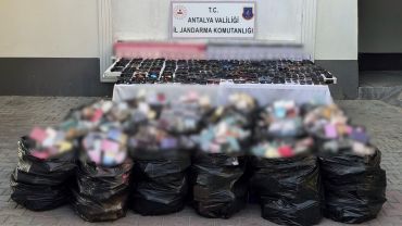 Jandarmadan gümrük kaçağı ürün operasyonu