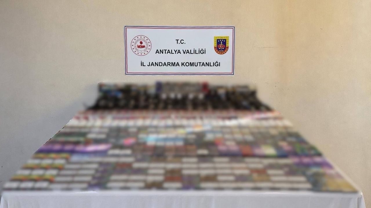 Kaçak sigara operasyonu