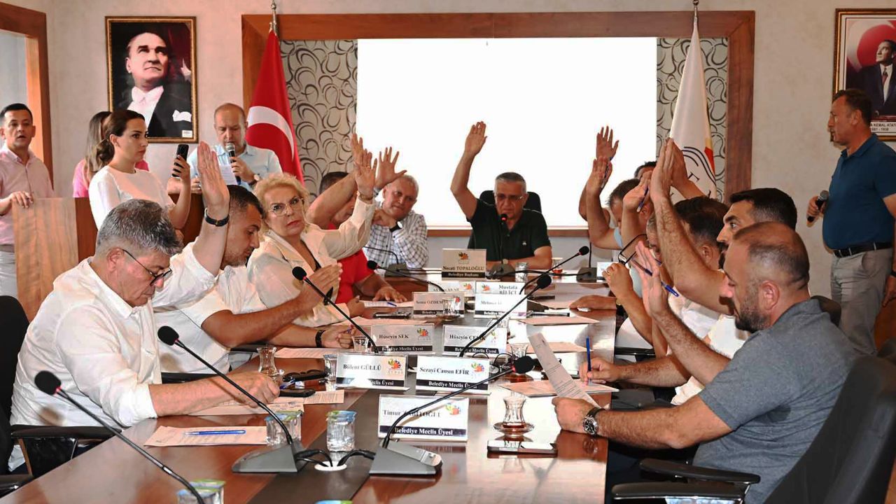 Kemer Belediyesi'nde temmuz meclisi