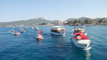 Kemer'de Kabotaj Bayramı coşkusu