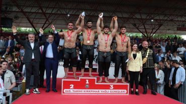 Kırkpınar’ın Başpehlivanı Antalya Büyükşehir sporcusu Erkan Taş