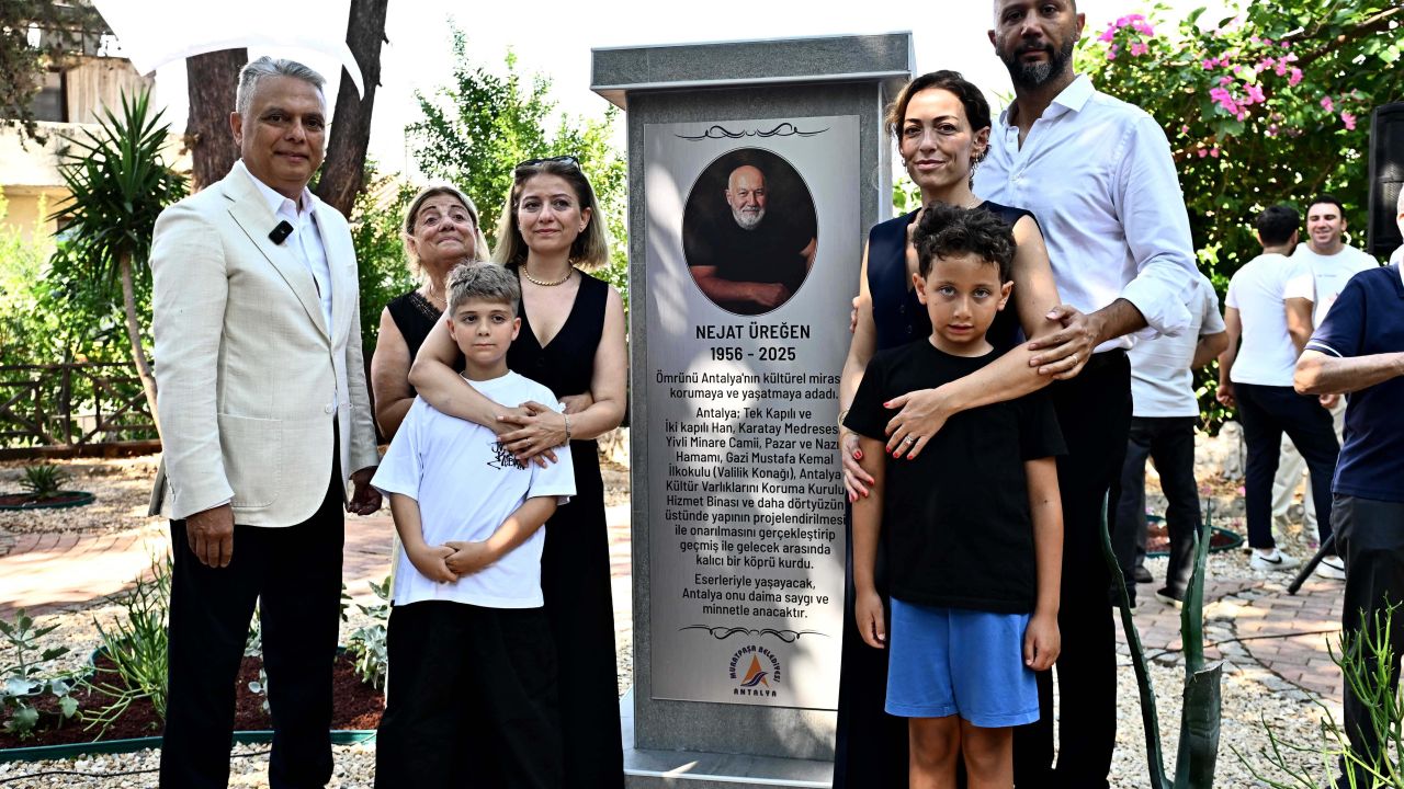 Nejat Üreğen’in adı, ömrünü adadığı Kaleiçi’nde yaşatılacak