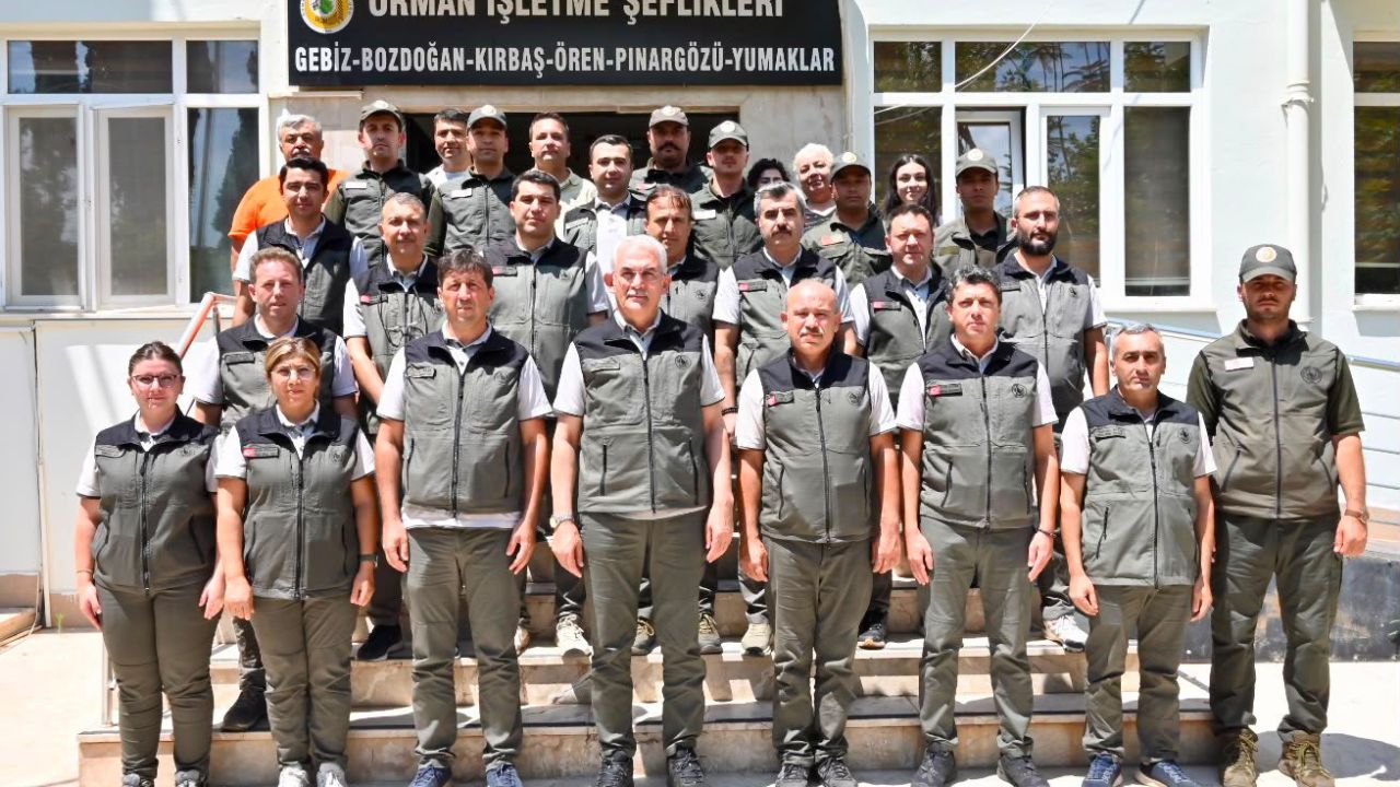 Orman Genel Müdürü Karacabey Serik'te