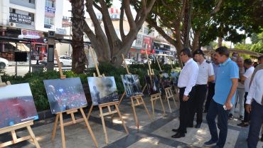 Serik'te 15 Temmuz sergisi
